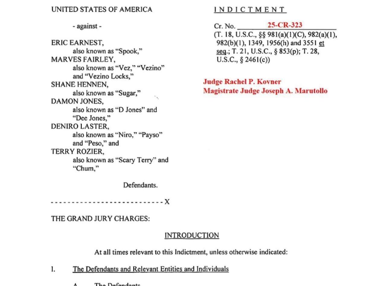 FBI arrests 34 in NBA, poker gambling probe involving crime families